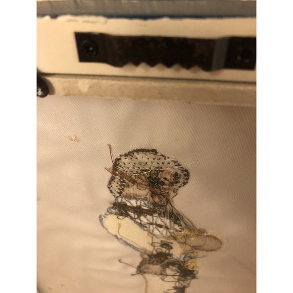 Disney Rapunzel Flynn Rider Character Autograph embroidery design Framed 11”x9” - Picture 7 of 7